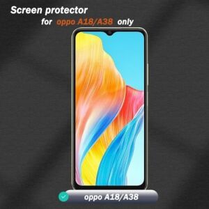 Oppo A38 Privacy (Hayalet) Ekran Koruyucu – 2 Adet - 9h Temperli Cam, Yan Görünme Engelleyici, Tam Kaplama