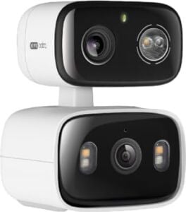 C246D | 2k 3mp Çift Lensli Akıllı Güvenlik Kamerası | Pan/tilt | Iç ve Dış Mekan | IP65 | Aı Hareket, Kişi ve Evcil Hayvan Algılama | Renkli Gece Görüşü | Çift Yönlü Ses