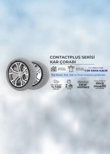 Krieger Contactplus, Yırtılmaya Karşı Dirençli Oto Lastik Kar Çorabı (M)