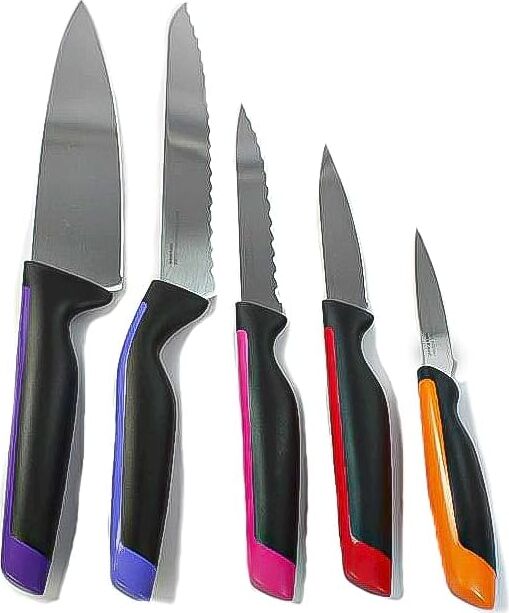 Bıçak Evrensel Serisi Mor Şef+Pembe+Sebze Turuncu+Kırmızı+Mavi Ekmek