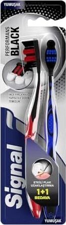 Diş Fırçası Performance Black 2 Kat Yumuşak 31 gr 1+1