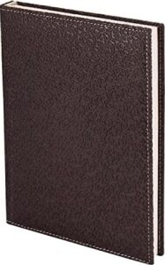 2k 4913 Defter 17X24 Cm. Kareli̇ 160 Yapraklı Suni Deri Hilton Desen Kapaklı Kahverengi, Kahverengi