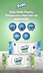 Islak Havlu Kapaklı 90 Yaprak
