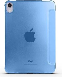 Apple 11 Inç iPad (A16) / iPad Air 10.9 Inç/ipad 10.nesil 10.9 Wi-Fi Tablet ile Uyumlu Tablet Kılıfı Smart Cover Uyku Modlu Standlı Arkası Sert Şeffaf Kapak Siyah