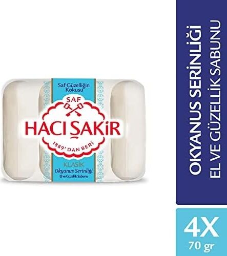 Klasik Okyanus Serinliği El ve Güzellik Sabunu 4X70 gr