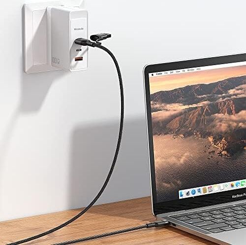 CA-8800 100W 3in2 Pd Hızlı Data-Şarj Kablosu 6A 1.2m - Siyah