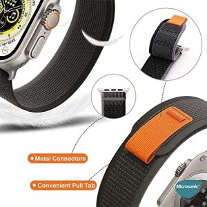 Apple Watch Series 6 44MM Için Kordon Hike Spiral Kahverengi