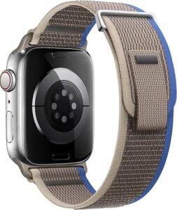 Apple Watch Series 6 44MM Için Kordon Hike Spiral Kahverengi