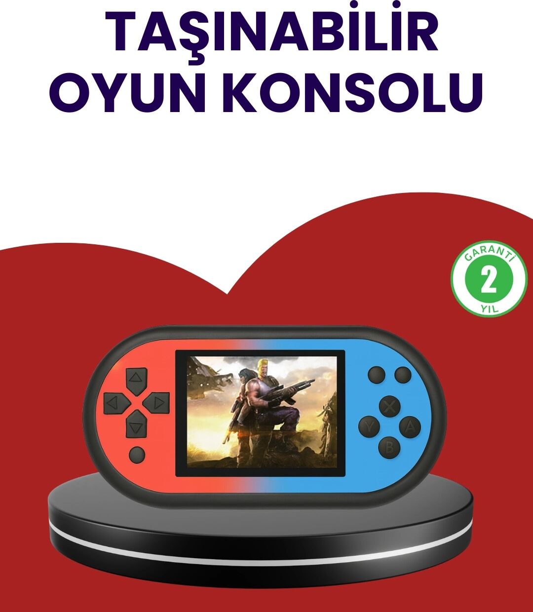 520 Oyunlu El Oyun Konsolu Tv Bağlantılı Hd LCD Ekranlı