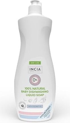 %100 Doğal Bebek Bulaşık Sabunu Bitkisel Emzik Biberon Temizleyici Vegan 500 ml