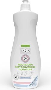 %100 Doğal Bebek Bulaşık Sabunu Bitkisel Emzik Biberon Temizleyici Vegan 500 ml