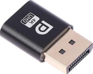 6152 Displayport 4 K UHD Dummy Plug Minning Bitcoin Sanal Monitör Ekran Kartı Emülatörü