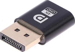 6152 Displayport 4 K UHD Dummy Plug Minning Bitcoin Sanal Monitör Ekran Kartı Emülatörü