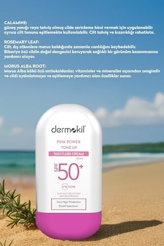 Pink Power Tone Up Sun Fluid Cream 50+Spf 60 gr