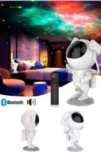 Projeksiyon Astronot Lamba Speaker Sevimli Astronot Bluetooth Hoparlör Yeni Nesil