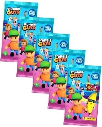 Panini Stumble Guys Trading Cards Çoklu Paket 5 Paket (30 Kart) No:1 Plnmkollkkk