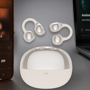 Mioji Air Buds 2 Kablosuz 5.4 Ios Android Windows Pc ve Tüm Telefonlar ile Uyumlu Bluetooth Kulaklık - Beyaz