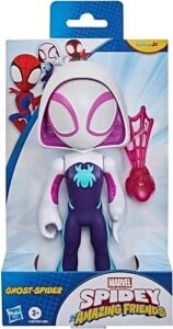 Spidey And His Amazing Süper Büyük 22,5 cm Ghost-Spider Aksiyon Figürü, 3 Yaşından Büyük Erkek ve Kız Çocukları Için Süper Kahraman Oyuncağı