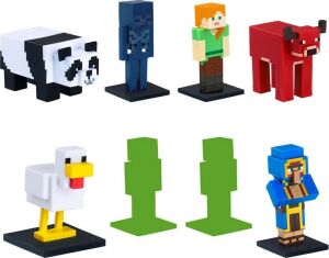 Minecraft 3D Toppeez 8'li Deluxe Figür Seti Seri 2