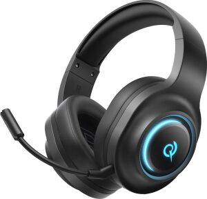 Qcy Heroad V200 Rgb 7.1 Kablosuz Gaming Oyuncu Kulaklığı 3 Modlu (Bt, 2.4ghz, Type-C) Pc - Ps5