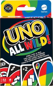 Mattel Games 112 Kartlı Uno All Wild Kart Oyunu, 7 Yaş ve Üzeri Oyuncular Için Çocuk, Aile ve Yetişkin Oyun Gecesi Için Hediye