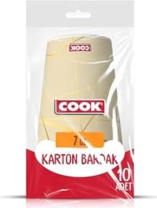Kağıt Bardak, 7 Oz (207 Ml), 10 Adet, Tek Kullanımlık
