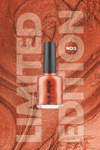 Limited Edition Sedefli Somon Oje-Yüksek Pigmentli Uzun Süreli Kalıcı Hızlı Kuruma-Nail Lacquer No:3
