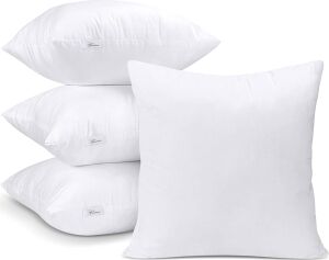 Vionel Home Premium Kare Kırlent Iç Yastık 1.kalite Elyaf Dolgulu Oyuncu Koltuk Yastığı (4, 30X50)