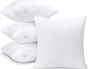Vionel Home Premium Kare Kırlent Iç Yastık 1.kalite Elyaf Dolgulu Oyuncu Koltuk Yastığı (4, 30X50)