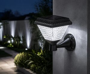 1 Adet Cata Ct 7316 Riva Solar Duvar Armatür 30W 6400K Beyaz Işık