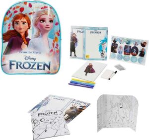 Disney Frozen Sırt Çantalı Boyama ve Çizim Seti