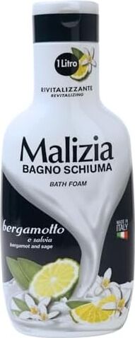 Malizia Duş Jeli Bergamot ve Adaçayı 1000 ml