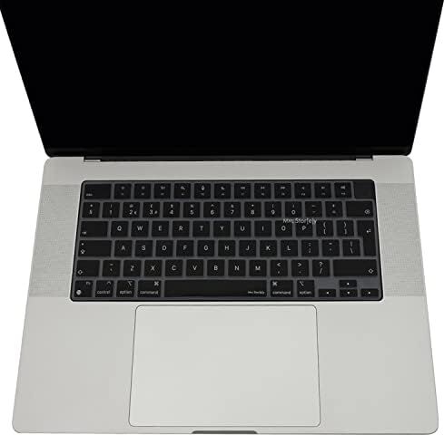 MacBook Uk Ingilizce Klavye Koruyucu Iso Ters L Enter M1-M5 | A2681 A3113 A3240 A3449 A2941 A3241 A2442 A2779 A2992 A2485 A2991 | Keyboard Cover Touch Id Siyah