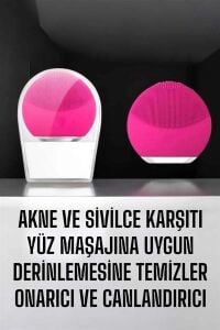 Yüz Temizleme Aleti Genç Görünüm Sağlayan, Kan Dolaşımını Hızlandıran, Kablosuz ve Taşınabilir Yeni Nesil