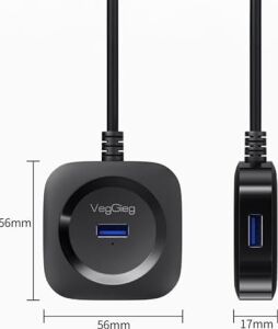 4 Portlu Type-C To USB 3.0 Çoklayıcı Hub