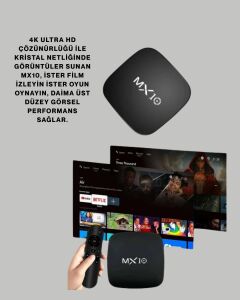 4K Medya Kutusu Hdmı-Usb Bağlantılı Android Tv Çözümü