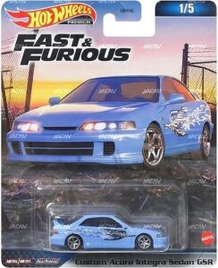 Mattel Premium Fast And Furious Acura Integra Sedan Gsr Hızlı ve Öfkeli Oyuncak Araba TEKLI,TRY0011