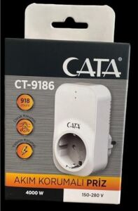 Akım Korumalı Priz CT-9186