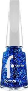 Yoğun Simli Şeffaf Oje - Glitter Nail Enamel - GL07 - 8682536049832