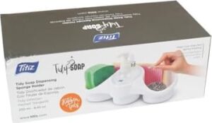 Titiz Tidy Sıvı Sabunluk ve Süngerlik Organizatör - Lavabo Düzenleyici Mutfak Seti