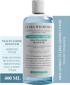 Niacinamide Booster Firming Face And Body Vegan Morning Toner 400ML Tonik
