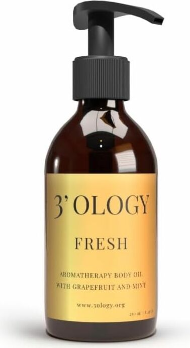 Body Oil With Grapefruit And Mint, 250 ml