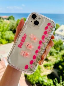 Iphone 13 ve 14 ile Uyumlu 3D Oyuncaklı Tasarımlı Esnek Silikon Kılıf