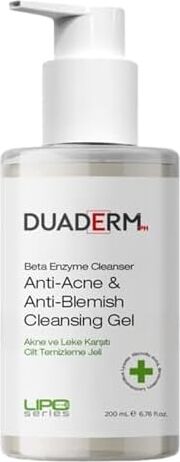 Duaderm Natural Beta Enzyme Akne ve Leke Karşıtı Temizleme Jeli 200 ml