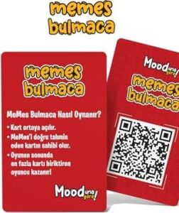 Memes Bulmaca, Mooduna Göre Eğlenceli Parti ve Arkadaş Kart Oyunu