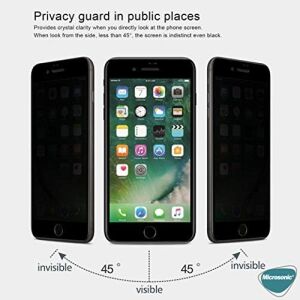 Apple iPhone Se 2020 Privacy 5d Gizlilik Filtreli Cam Ekran Koruyucu Siyah