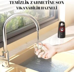 Şarjlı Işıklı Full Otomatik Yeni Nesil Tuz Karabiber Değirmeni Baharat Öğütücü