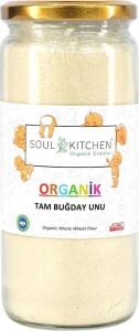 Organik Tam Buğday Unu Cam 250GR