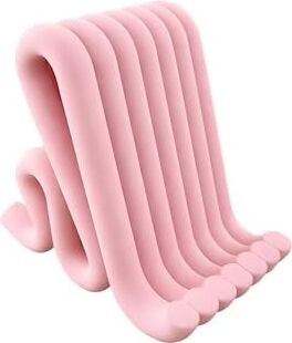 Modern Masaüstü Minimalist Telefon Tutucu - Stand (Pembe)