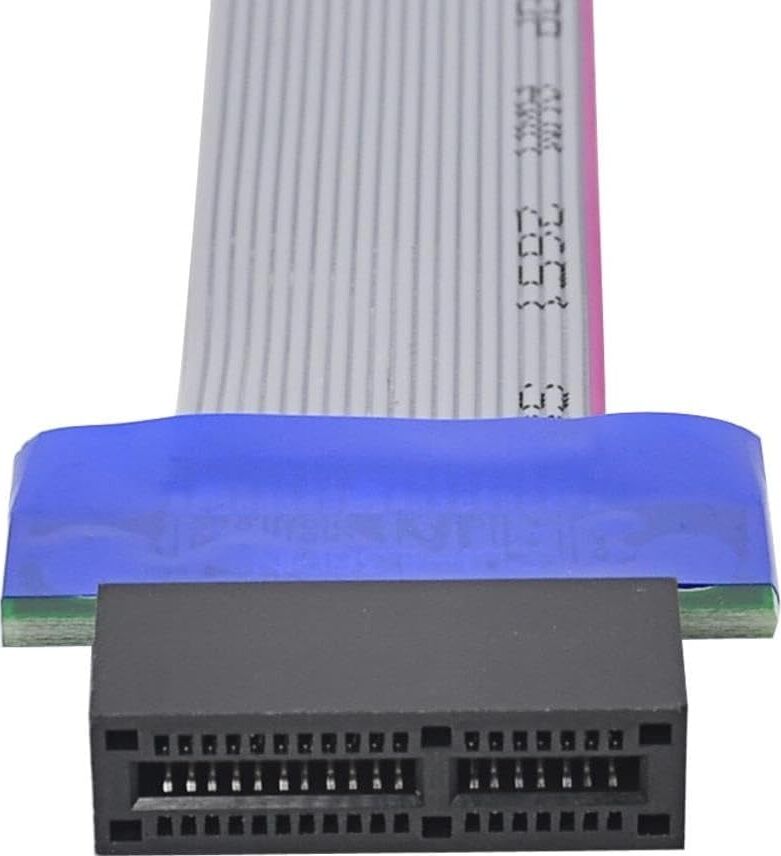 5146 Pcı-E Express 1x Dişi Erkek Riser Yükseltici 20 cm Uzatma Kablosu Kablo